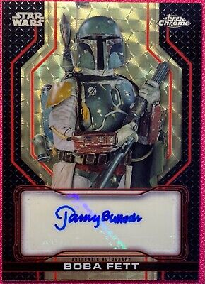 Star Wars Chrome Legacy, J Bulloch (Boba Fett) Superfractor Autograph Card #1/1