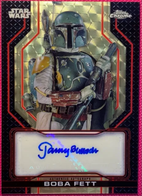 Star Wars Chrome Legacy, J Bulloch (Boba Fett) Superfractor Autograph Card #1/1