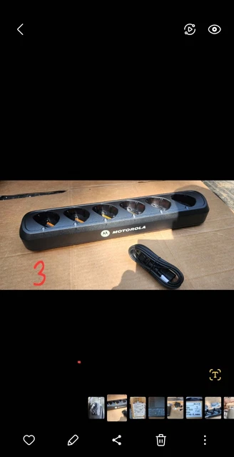 Motorola RPN4036A DTR series Multi-Unit Charging Station