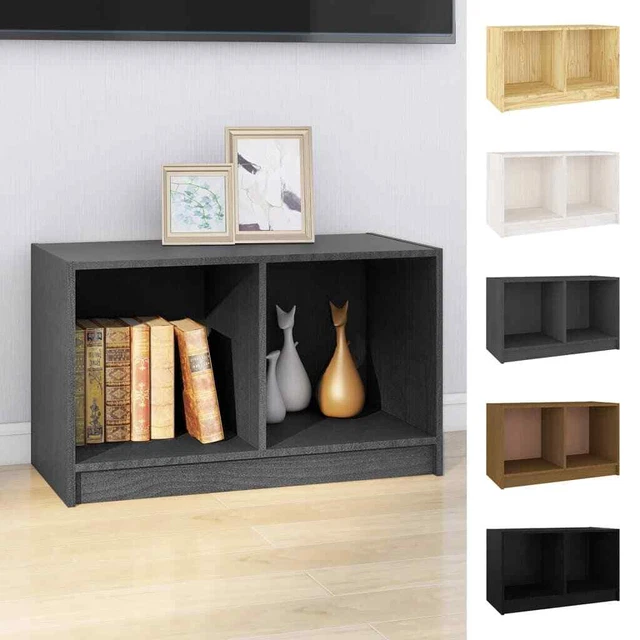 Madera Maciza de Pino Mueble de TV Multicolor Armario Sala de Estar vidaXL