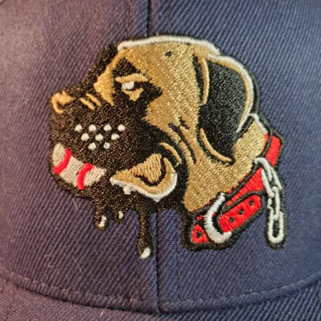 Bullmastiff Dog Mens Hat Navy Blue Wool Snapback Baseball Cap Bull Dog Pet Lover 2