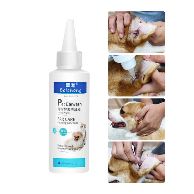 Cat And Ear Drops Traitement Des Oreilles Santé Pour Les Canaux Auditifs Clean