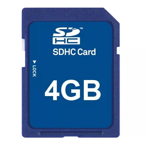 4GB FULL SIZE CLASS 4 SDHC MEMORY CARD Wii DS DIGITAL CAMERAS - VARIOUS BRANDS