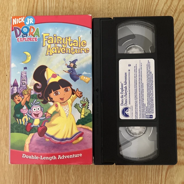 DORA THE EXPLORER Dora's Fairytale Adventure (VHS, 2004) keine Box