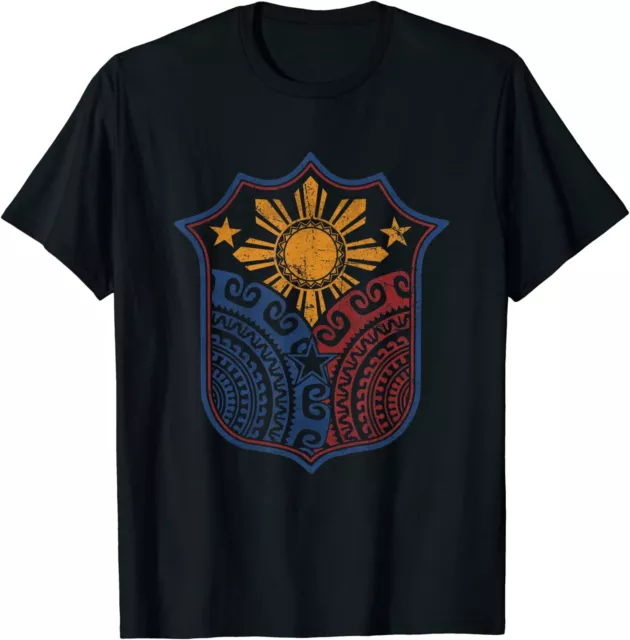 NEW FILIPINO PINOY Pride Shirt Mandala Tribal Proud Philippines T-Shirt ...