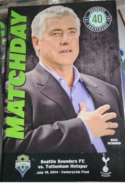 Seattle Sounders v Tottenham Hotspur Programme