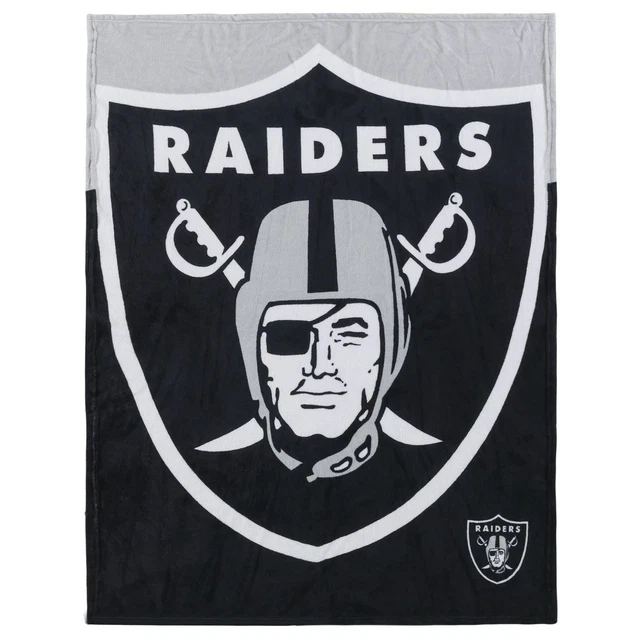 Las Vegas Raiders NFL Supreme Slumber coperta di peluche
