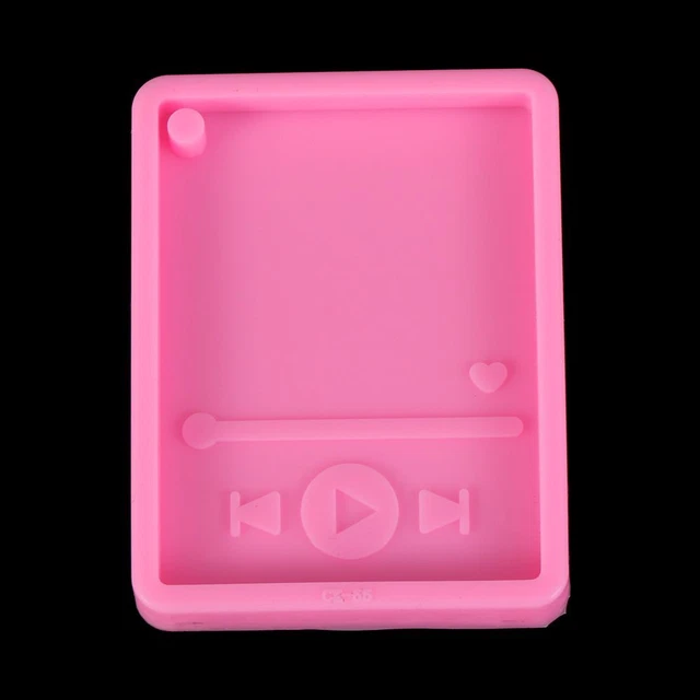 silicone Moule de lecteur de résine Outil de bijouterie Moule à chaîne de clés 3