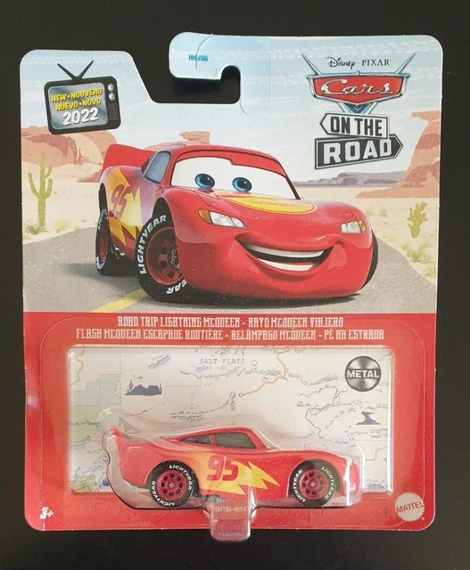 DISNEY PIXAR CARS On The Road Lightning McQueen Diecast Car Mattel New ...