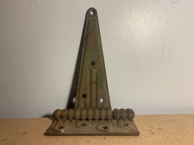 Antique Vintage Heavy Iron Hinge Decorative Rusty Steel Gate Door Decoration 3