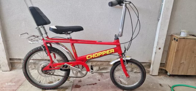 Retro Raleigh Chopper Bike mk3,  Red Colour Collectors - IGood Condition