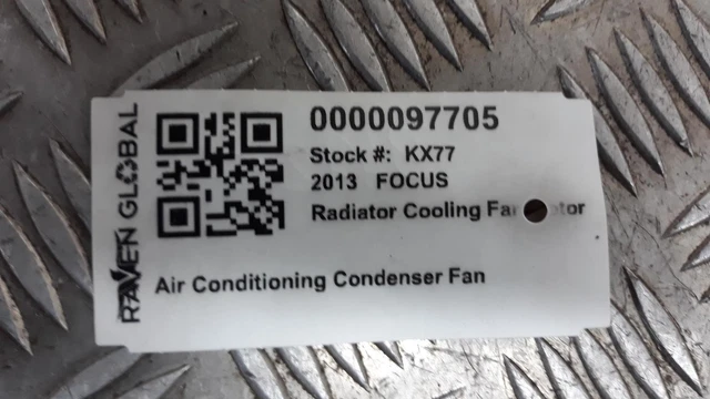 Ventola Radiatore Ford Focus Motore 2013 Bv61-8C607-Sc