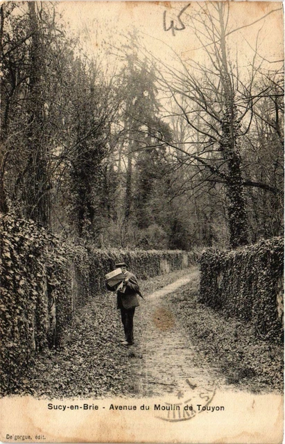 CPA SUCY-en-BRIE Avenue du Moulin de Touyon (869643)