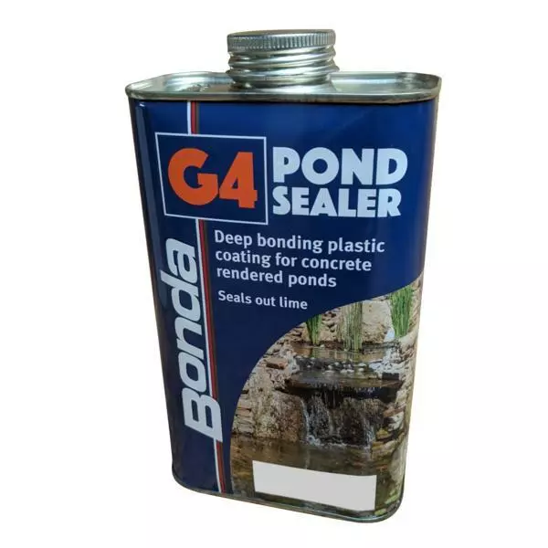 G4 Pond Sealer Waterproof Paint Plastic Coating Sealant Concrete Bonding Seal