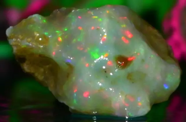 Natural Ethiopian Small Size Opal Rough 15.70 Cts Amazing Raw Welo/Multi Fire