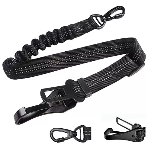 TVMALL Ceinture de sécurité pour Chien Voiture - Reglable Nylon Durable Harna...