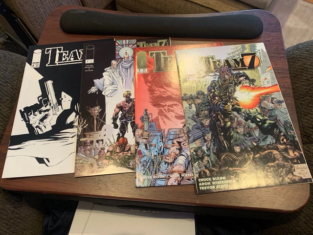 Team 7 1994 #1-4 Complete Set Lot Full Run Wildstorm Wildcats Backlash Image