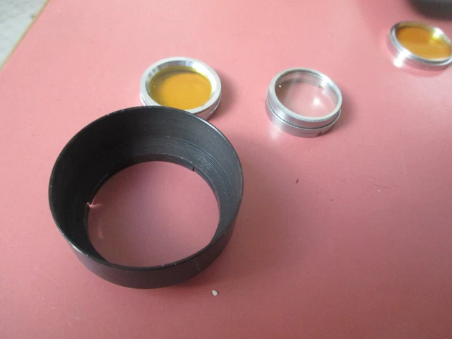 PHOTO: 2 FILTRES ANCIENS : Diam: 30 et 28 mms.