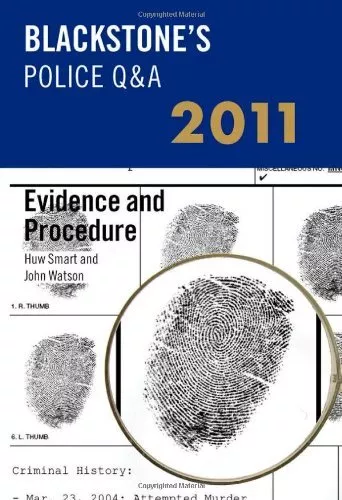 Blackstone's Police Q&amp;A: Evidence and Procedure 2011-Huw Sma