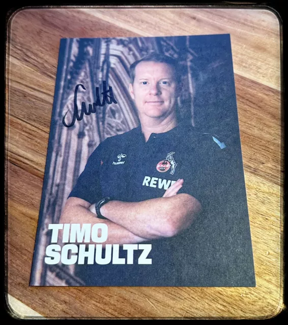 NEU * Autogrammkarte von Timo Schultz * 23/24 * 1.FC Köln * NEUZUGANG