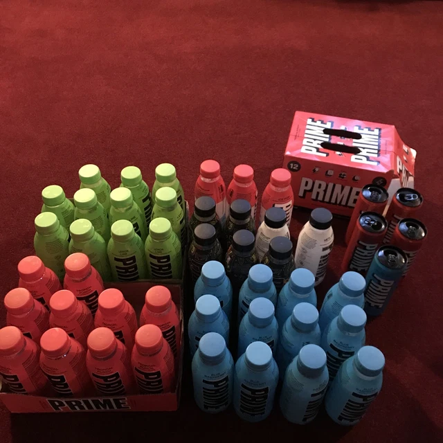 PRIME HYDRATION EMPTY Bottles x22 & Prime Hydration Boxes x5 £20.00