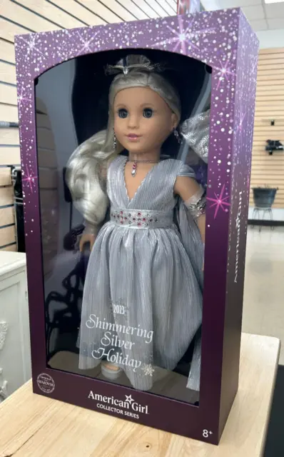 American Girl Shimmering Silver Holiday Collector Doll - Limited Edition (2023)