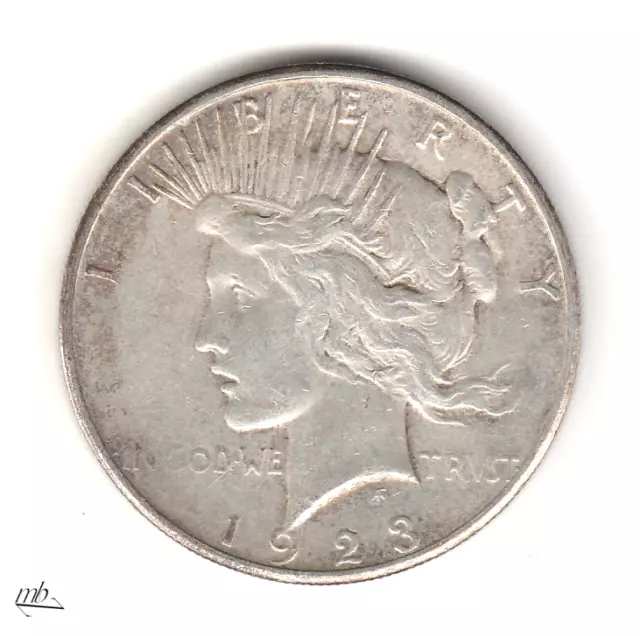 USA 1 Dollar 1923  Peace Dollar  542