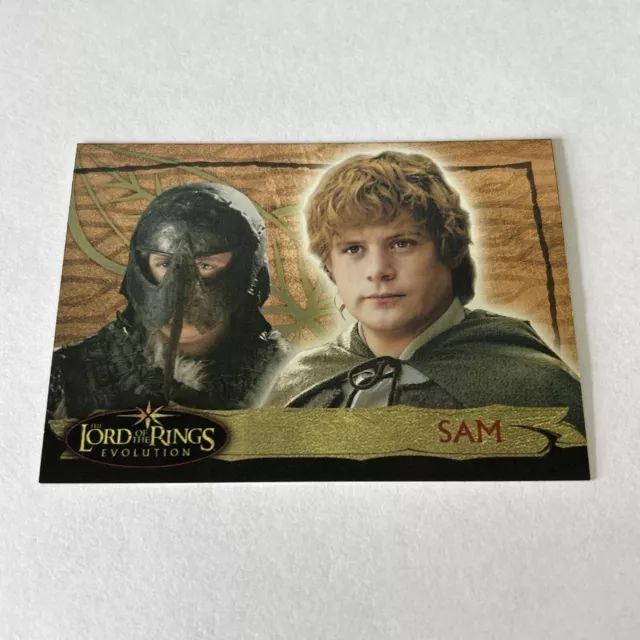 2006 Topps Lord of the Rings Evolution A Rare 1:4 #17A SAM