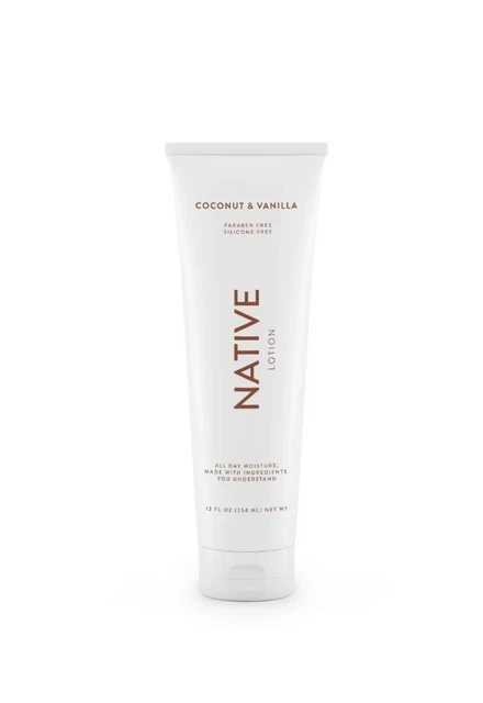 Native Brand Lotion Coconut & Vanilla 12 fl oz