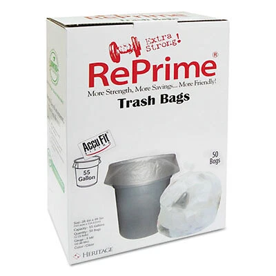 AccuFit LINER,55 GAL,0.9MIL,CLR H8053TC RC1  AccuFit H8053TC RC1 098241000002