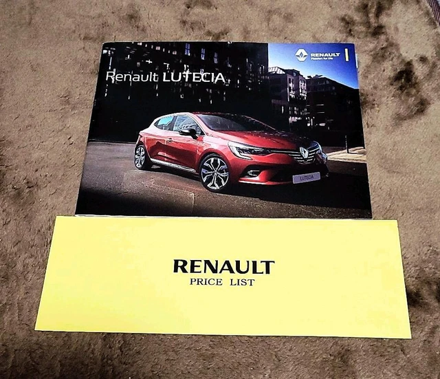 Lutecia Renault French Car Catalog Japan x