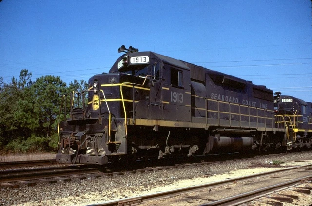 Scl 1913 Sd-35 Charleston Sc (Seaboard Coast Line) Original Slide 3-2-69 T16-13
