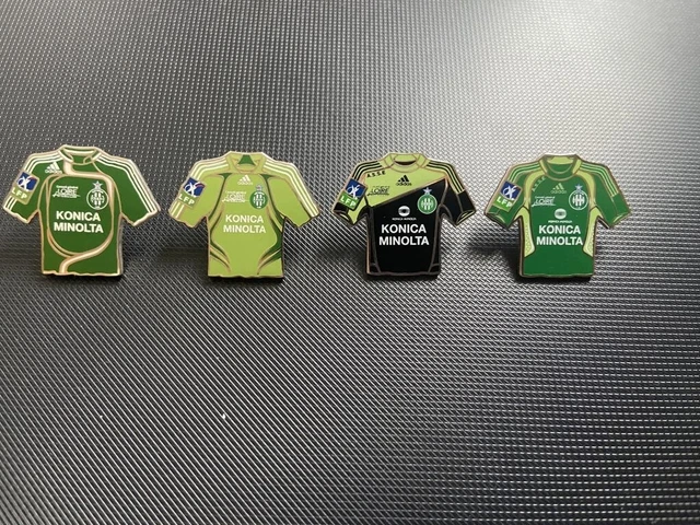 Pin's Badge ASSE Saint-Étienne Vs Liverpool 1976/1977, Collector Football Vintage