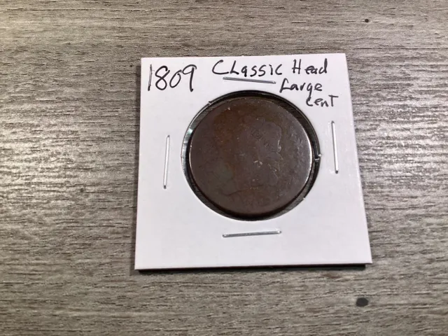 1809 Classic Head U.S. Large Cent Copper Coin-020824-0001