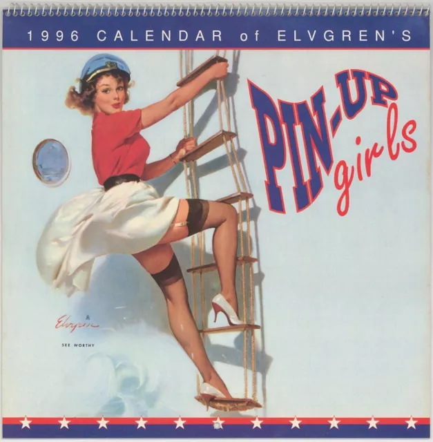 1996 Gil Elvgren Pin Up Girls Pinup Calendar 15 71 Picclick