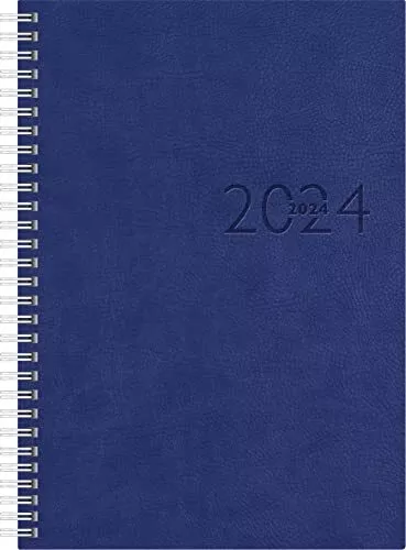 rido/idé Agenda semainier modèle studioplan int. 2024 2 pages = 1 semaine Taille