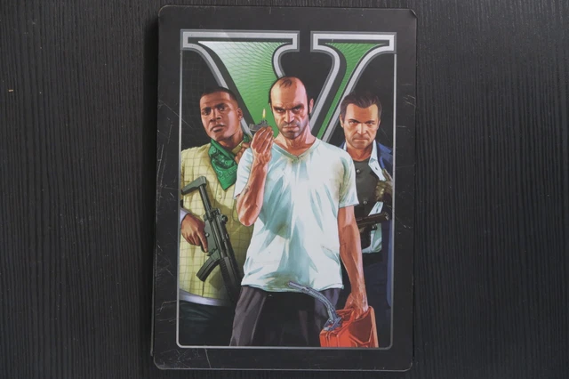 GRAND THEFT AUTO V - Xbox 360 - PAL FR - Complet avec carte / map