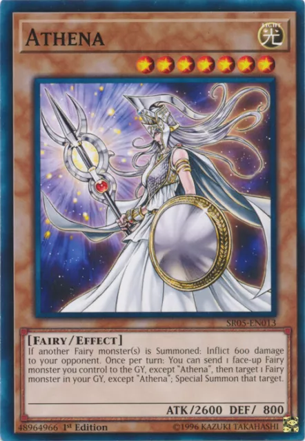 Yugioh! Athena - SR05-EN013 - Common - 1st Edition Near Mint, English