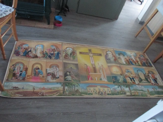 AFFICHE CATHOLIQUE RELIGIEUSE Allemagne Verlag Josef Kosel & F Pustel