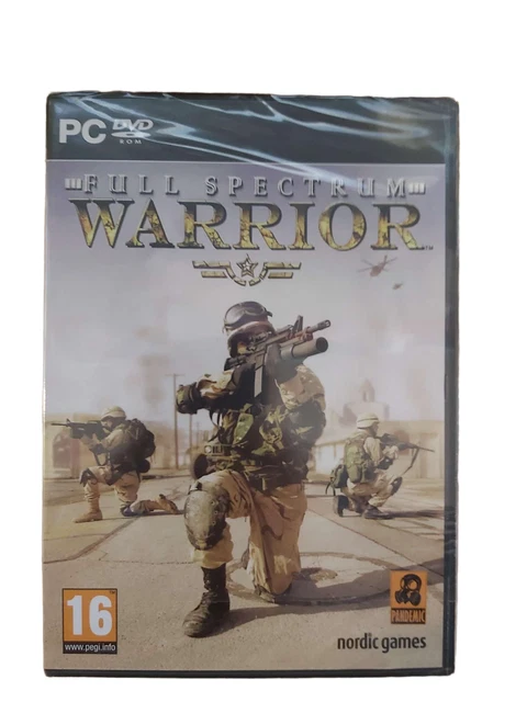 Full Spectrum Warrior PC Game DVD-ROM Jeux nordiques neufs et scellés