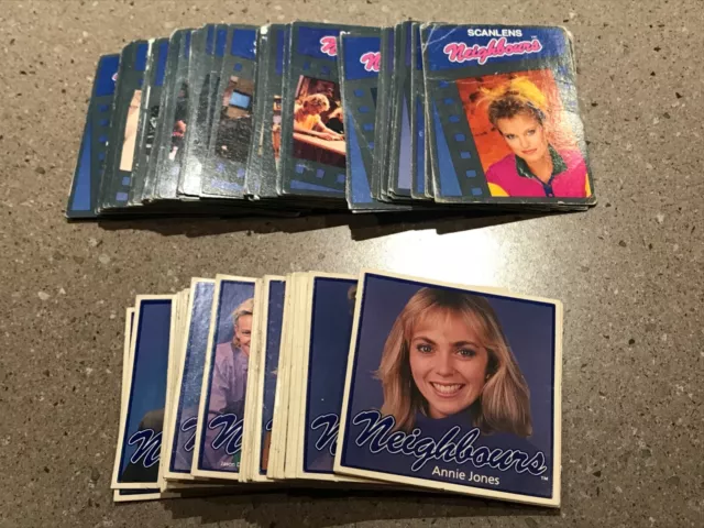 1987 Scanlens Neighbours Tv Trading Cards