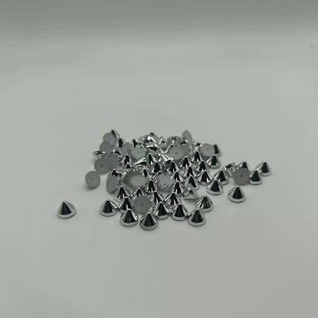 10x Christian Louboutin Silver Spare Replacement Studs / Spikes