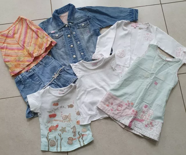 Baby Girls Clothes Bundle Summer Age 18-24 Mths Next, Feu Follet, Etc.