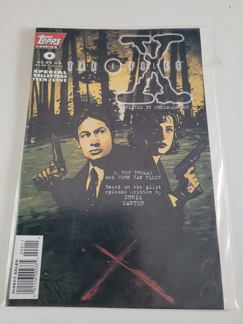 THE X-FILES   -   ISSUE 0 Special Collectors item issue      TOPPS COMICS