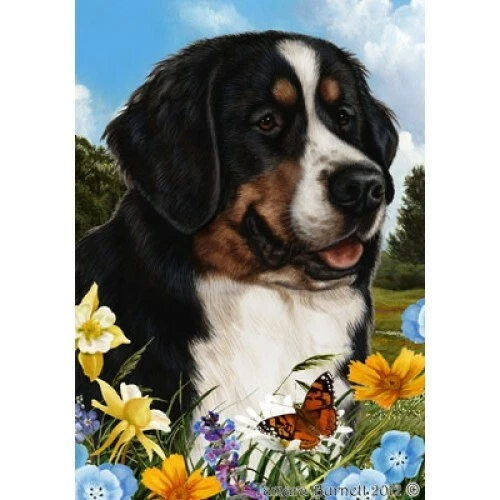 Summer House Flag - Bernese Mountain Dog 18051