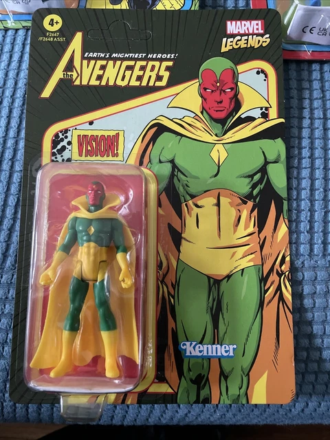 UNPUNCHED! Marvel Legends Earths Mightiest Heroes: The Avengers Vision! New Mint