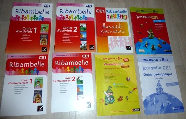 LIVRES SCOLAIRES POUR professeurs des écoles - CE1 - Ribambelle