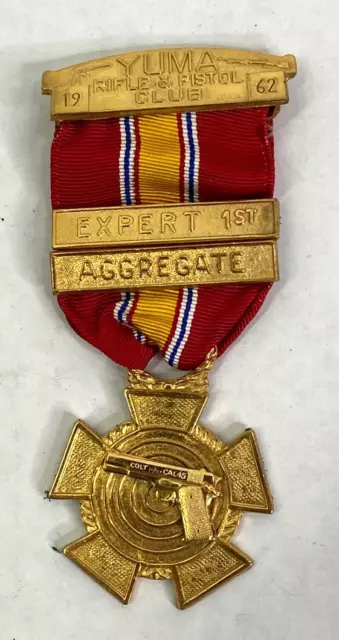 1962 Yuma Rifle & Pistol Club Shooting Competition Medal