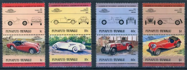 Tuvalu-Funafuti - Michel Nr 13-20, postfrisch 1984, Autos