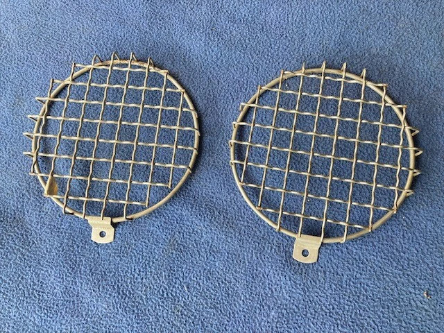 Grille De Phare Chrome Longue Porte Alpine Gordini Simca Rally Matra Djet Ford